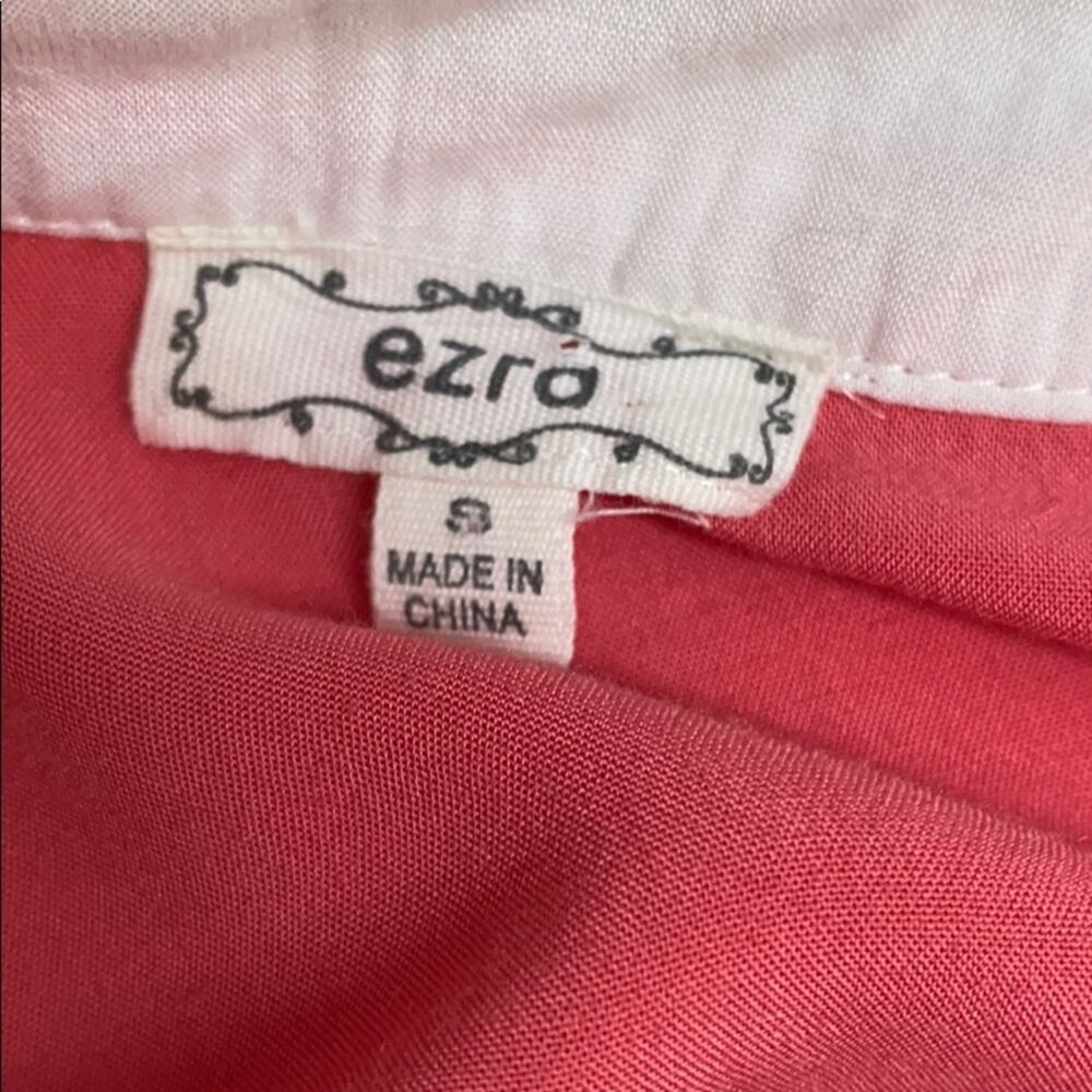 Ezra Colorblock Button Up Blouse Small - Picture 5 of 6